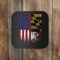 USA Maryland Flag Coaster thumb 0
