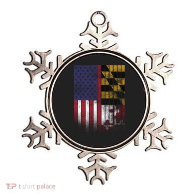 USA Maryland Flag Ornament