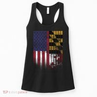 USA Maryland Flag Women's Tank Top thumb 0