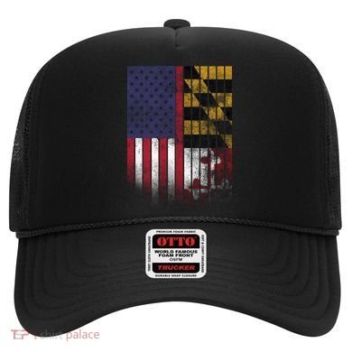 USA Maryland Flag Hat