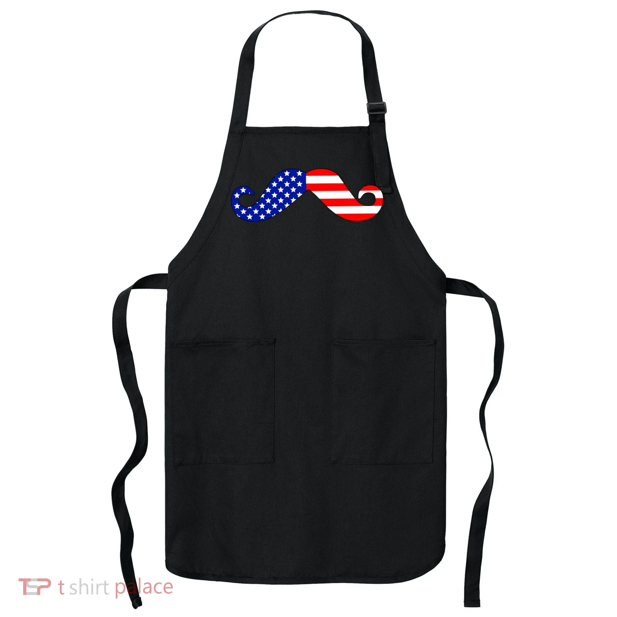 USA Mustache American Stache Apron