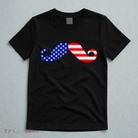 USA Mustache American Stache T-Shirt thumb 5