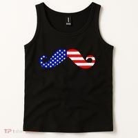 USA Mustache American Stache Tank Top thumb 2