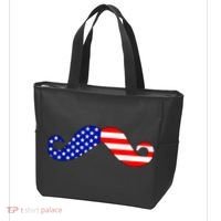 USA Mustache American Stache Tote Bag thumb 3
