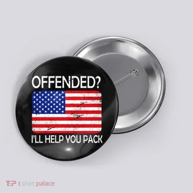 USA Offended I'll Help You Pack Button