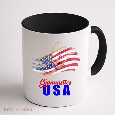 USA Olympics Gymnastics Team Coffee Mug back