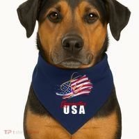 USA Olympics Gymnastics Team USA-Made Doggie Bandana thumb 1