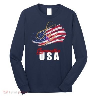 USA Olympics Gymnastics Team Long Sleeve Shirt