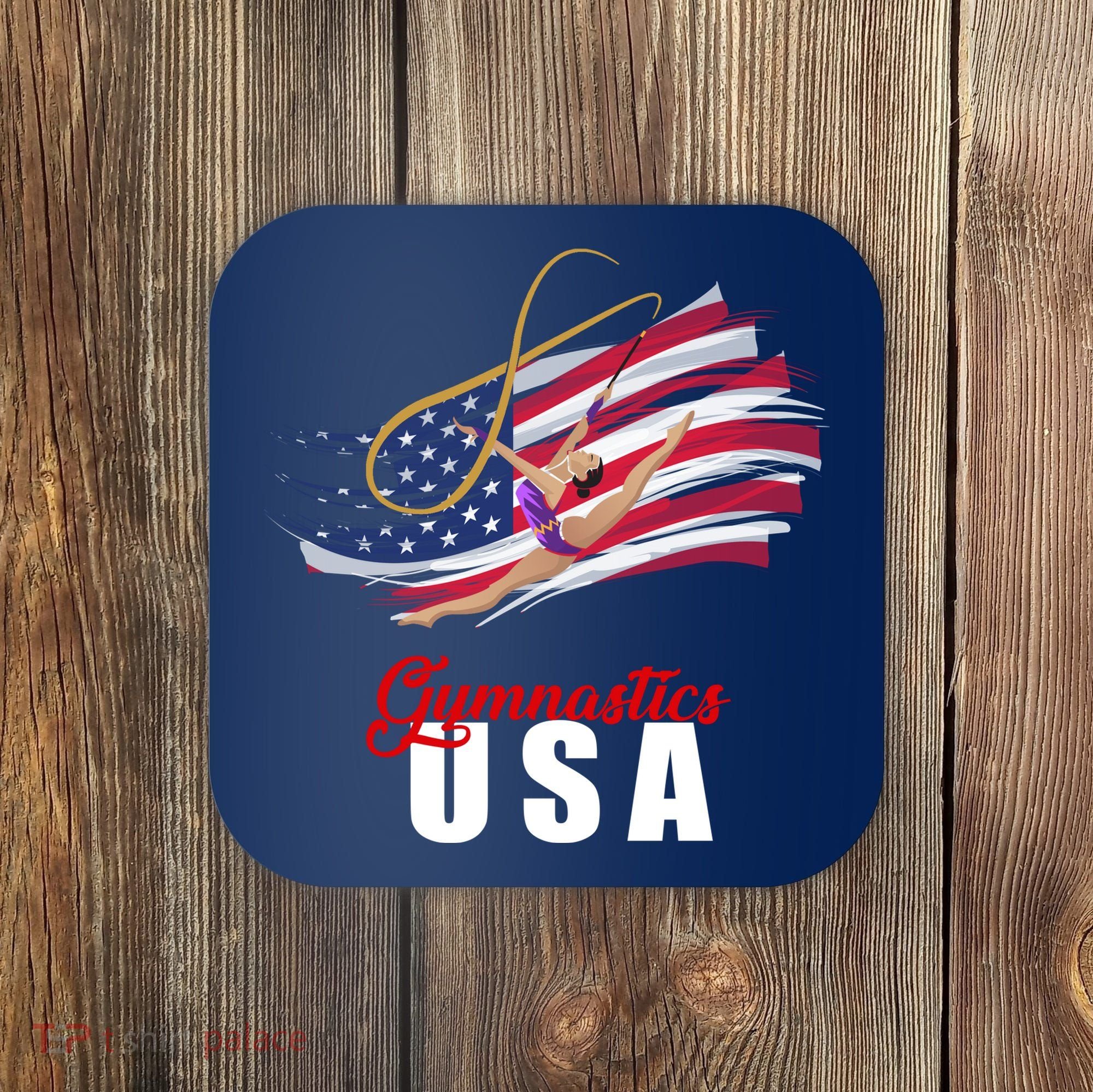 USA Olympics Gymnastics Team Coaster