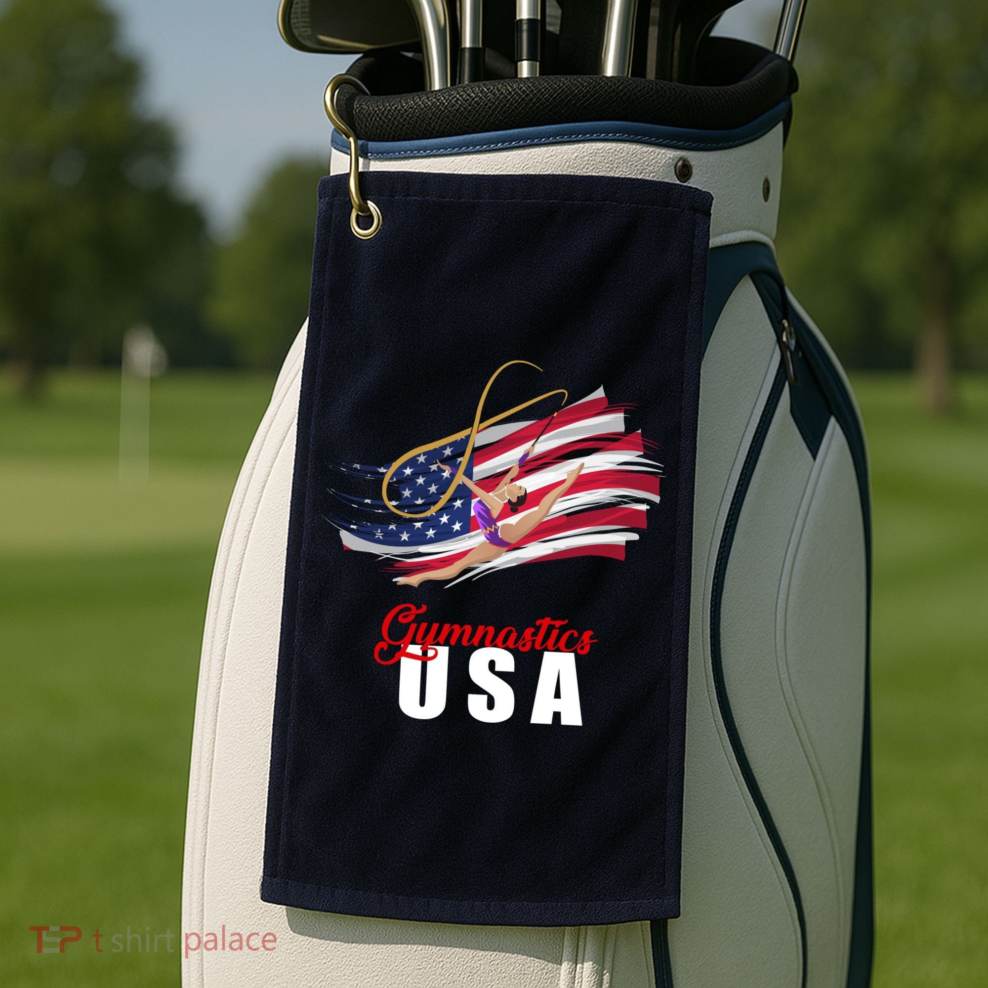 USA Olympics Gymnastics Team Golf Towel