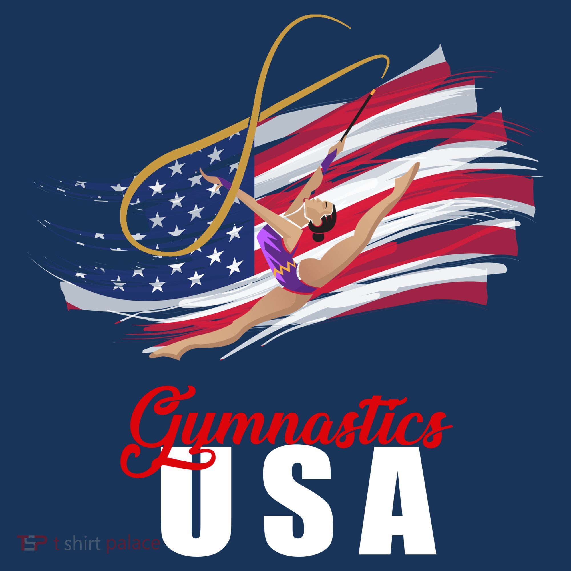 USA Olympics Gymnastics Team Visor