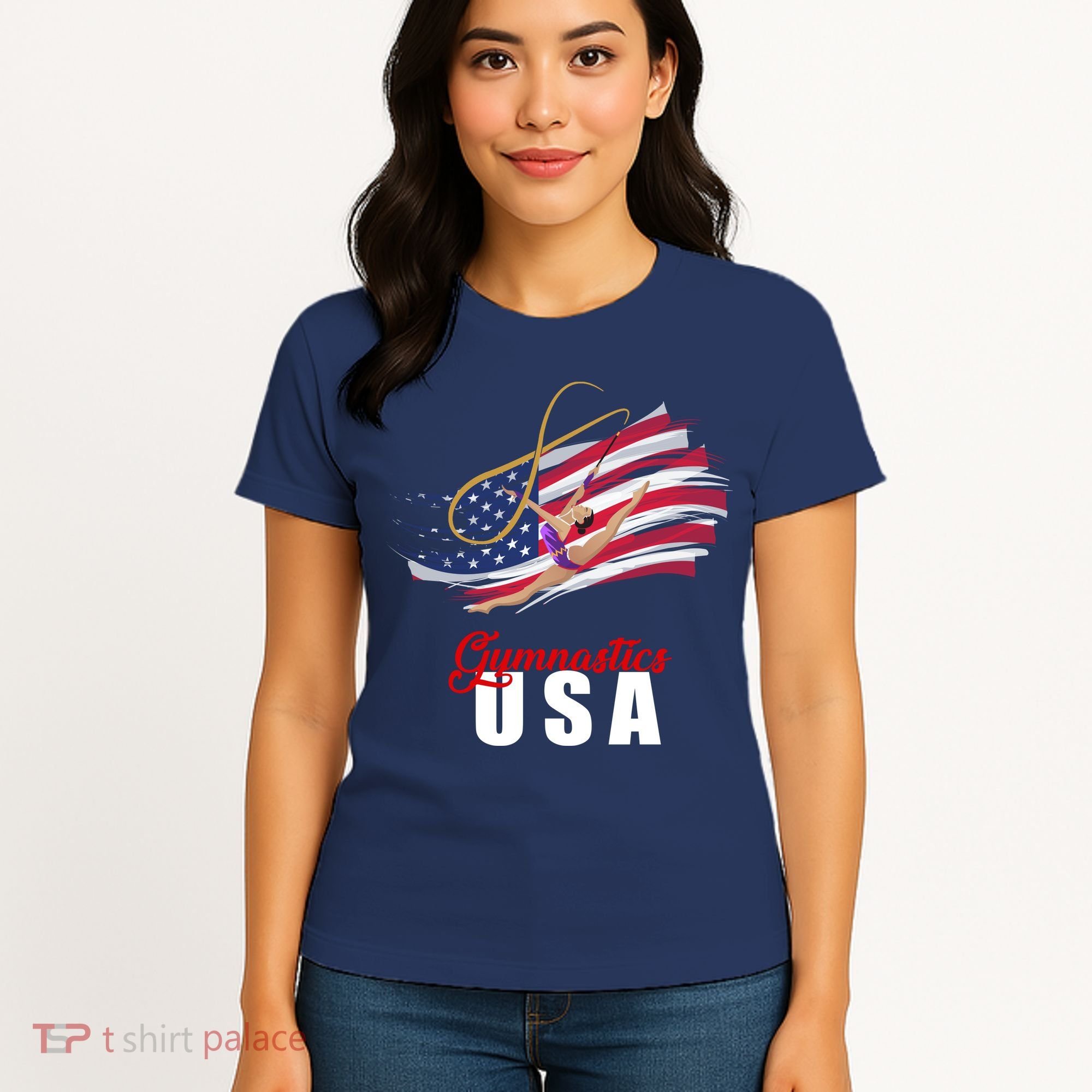 USA Olympics Gymnastics Team Women's T-Shirt