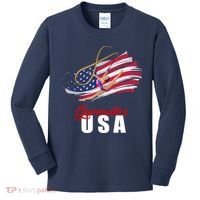 USA Olympics Gymnastics Team Kids Long Sleeve Shirt thumb 0