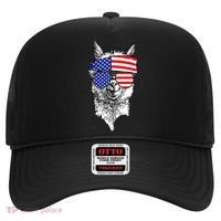 USA Patriotic Llama Hat thumb 0