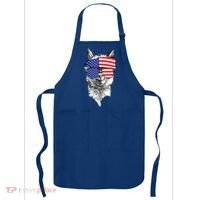 USA Patriotic Llama Apron thumb 0