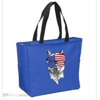 USA Patriotic Llama Tote Bag thumb 2