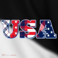 USA Patriotic Logo Star Stripes Patterns Toddler Fine Jersey T-Shirt thumb 2