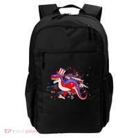 USA Patriotic Presidential Dinosaur Backpack thumb 0