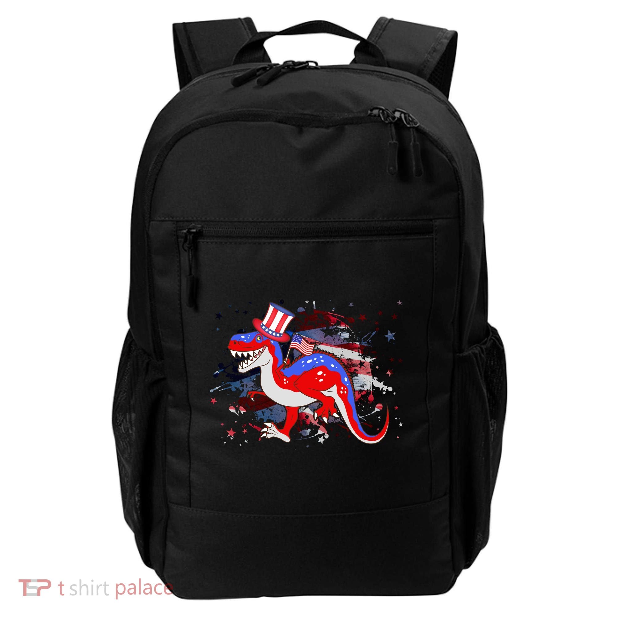 USA Patriotic Presidential Dinosaur Backpack