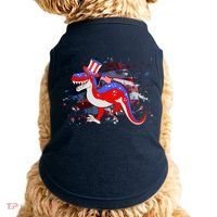 USA Patriotic Presidential Dinosaur Doggie Tank thumb 0