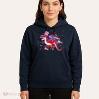USA Patriotic Presidential Dinosaur Hoodie thumb 5