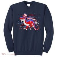 USA Patriotic Presidential Dinosaur Sweatshirt thumb 0