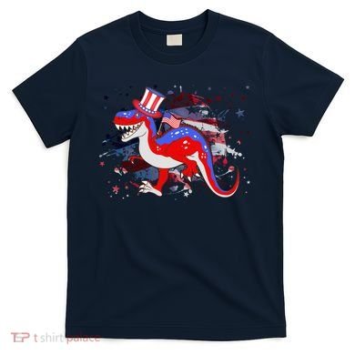 USA Patriotic Presidential Dinosaur T-Shirt