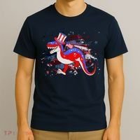 USA Patriotic Presidential Dinosaur T-Shirt thumb 3