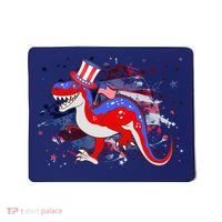 USA Patriotic Presidential Dinosaur Mousepad thumb 0