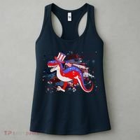 USA Patriotic Presidential Dinosaur Women's Tank Top thumb 3