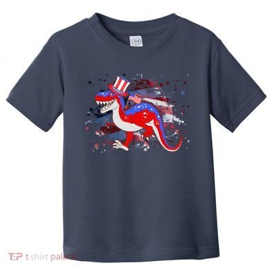 USA Patriotic Presidential Dinosaur Toddler T-Shirt