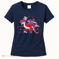 USA Patriotic Presidential Dinosaur Women's T-Shirt thumb 0