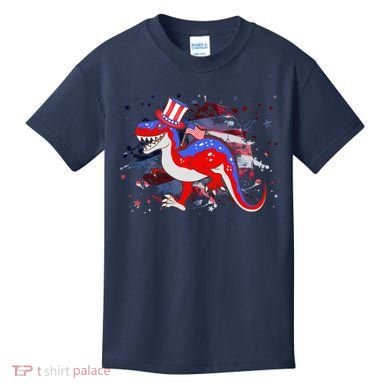 USA Patriotic Presidential Dinosaur Kids T-Shirt