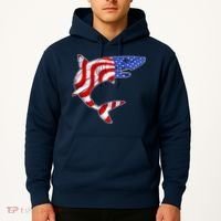 USA Patriotic Shark Hoodie thumb 2