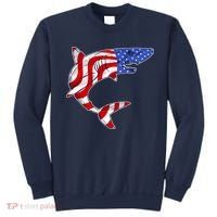 USA Patriotic Shark Sweatshirt thumb 0