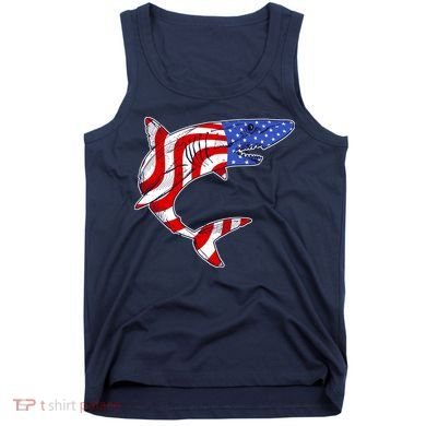 USA Patriotic Shark Tank Top