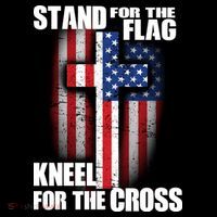 USA Patriotic Stand For The Flag Kneel For The Cross Coffee Mug thumb 5