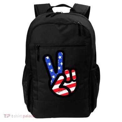 USA Peace Sign Backpack