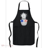 USA Pineapple With Sunglasses Apron thumb 0