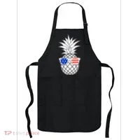 USA Pineapple With Sunglasses Apron thumb 0