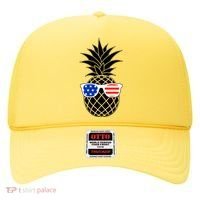 USA Pineapple With Sunglasses Hat thumb 0