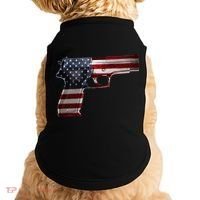 USA Pistol Gun Doggie Tank thumb 0