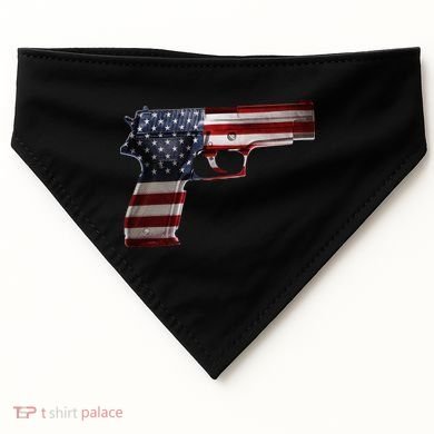 USA Pistol Gun USA-Made Doggie Bandana