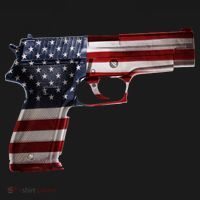 USA Pistol Gun Bucket Hat thumb 4