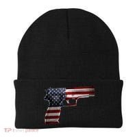 USA Pistol Gun Beanie thumb 0