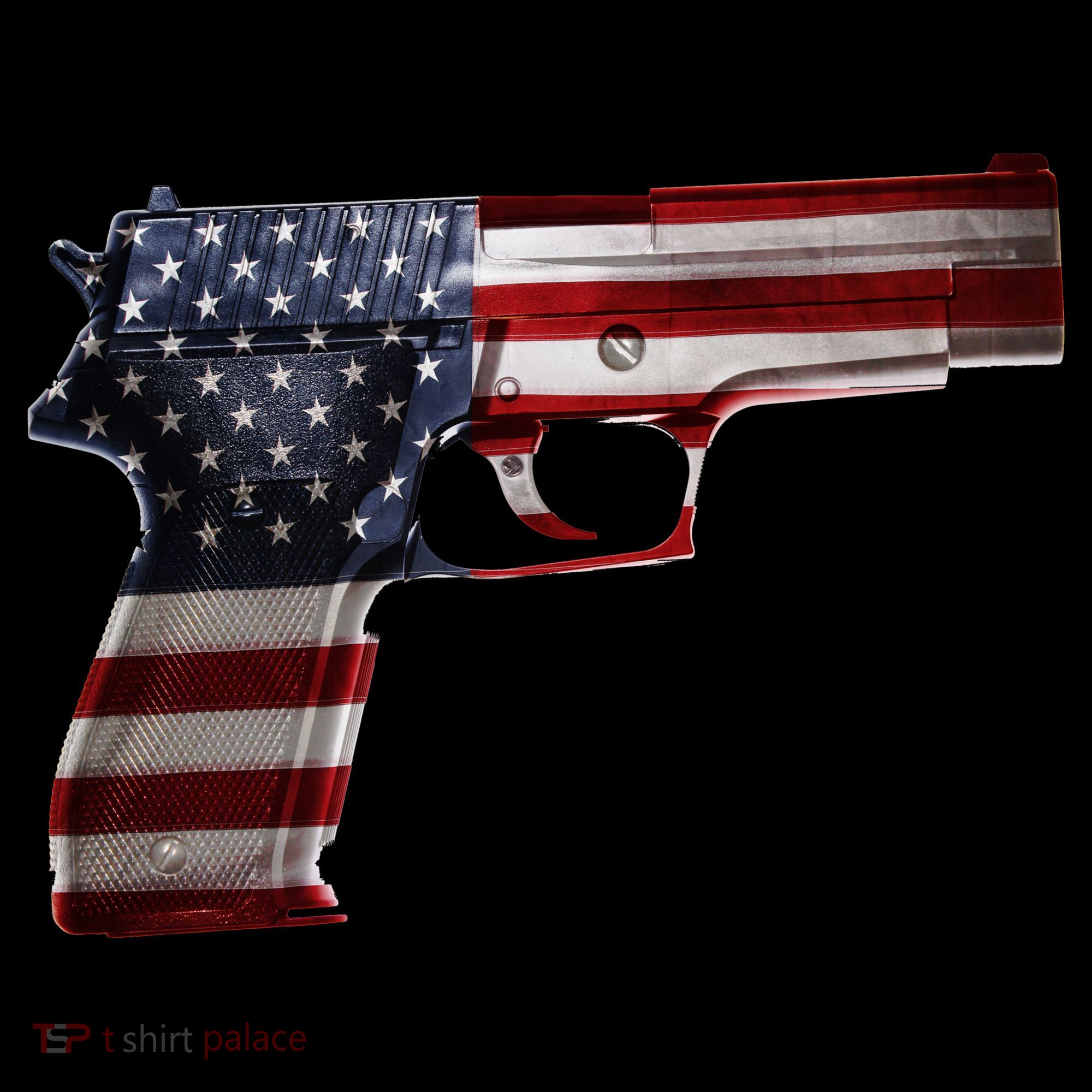 USA Pistol Gun Pajama Set
