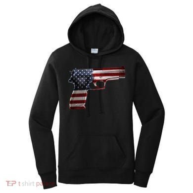 USA Pistol Gun Women's Hoodie