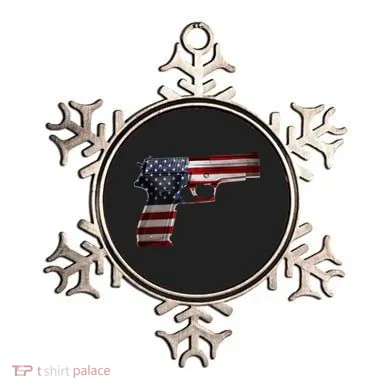 USA Pistol Gun Ornament