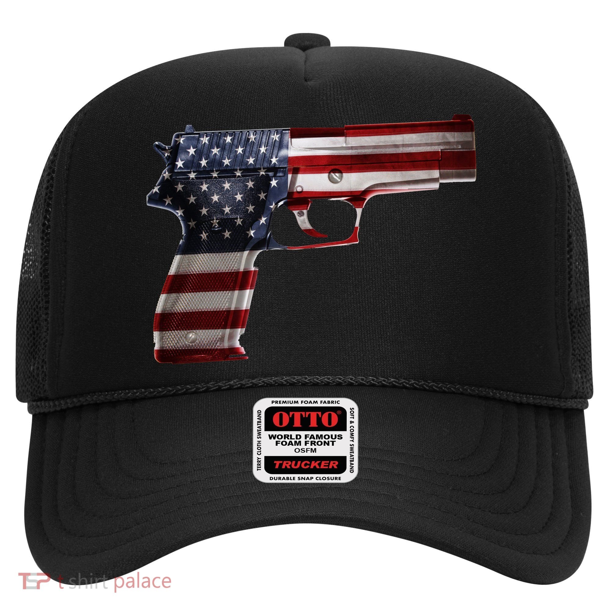 USA Pistol Gun Hat