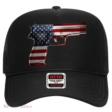 USA Pistol Gun Hat